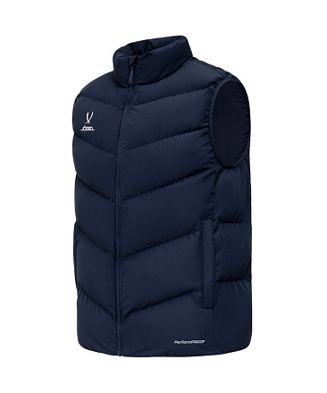 Жилет утепленный Jogel ESSENTIAL PerFormPROOF Padded Vest, темно-синий в Иркутске - купить в интернет магазине Икс Мастер