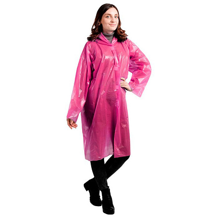 Дождевик-плащ взрослый универсальный 631443 в Иркутске - купить в интернет магазине Икс Мастер