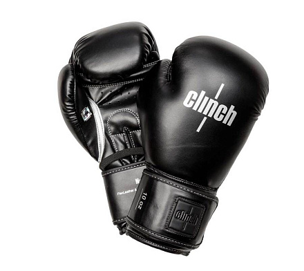 Перчатки боксерские Clinch Fight 2.0 Black в Иркутске - купить в интернет магазине Икс Мастер