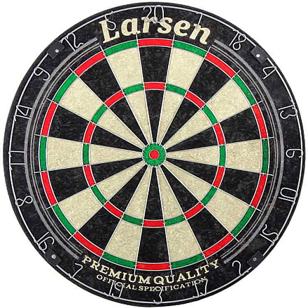 Мишень для игры в дартс DG51004T сизаль, d=45 см (трехугольн. разд-ль)  в Иркутске - купить в интернет магазине Икс Мастер