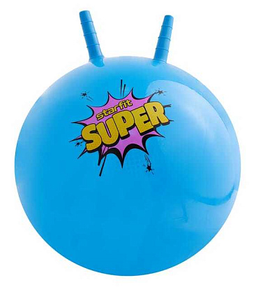 Мяч-попрыгун STARFIT GB-406 45 см, с двумя ручками, голубой (антивзрыв) в Иркутске - купить в интернет магазине Икс Мастер