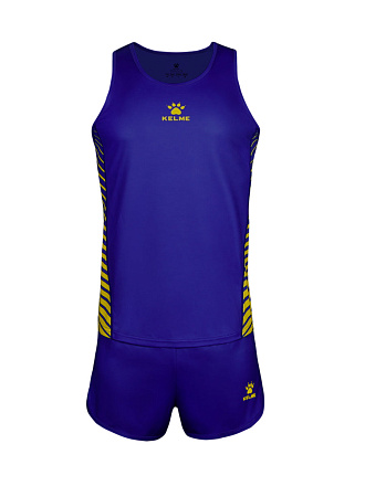 Легкоатлетическая форма KELME Women's track suit синий в Иркутске - купить в интернет магазине Икс Мастер