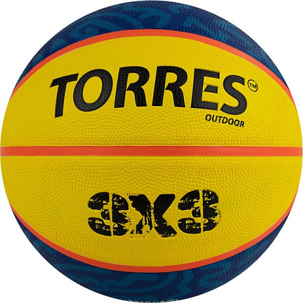 Мяч баскетбольный TORRES 3х3 B022336 Outdoor №6 - купить в интернет магазине Икс Мастер 