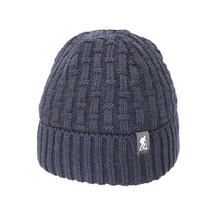 Шапка СИБИРСКИЙ СЛЕДОПЫТ-IRBIS с подкладом из флиса, акрил/шерсть, синий меланж в Иркутске - купить в интернет магазине Икс Мастер