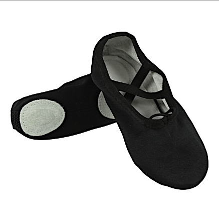 Балетки RS040 для танцев, черные в Иркутске - купить в интернет магазине Икс Мастер