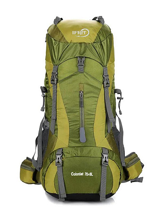 Рюкзак IFRIT туристический Colonist 75л зеленый в Иркутске - купить в интернет магазине Икс Мастер
