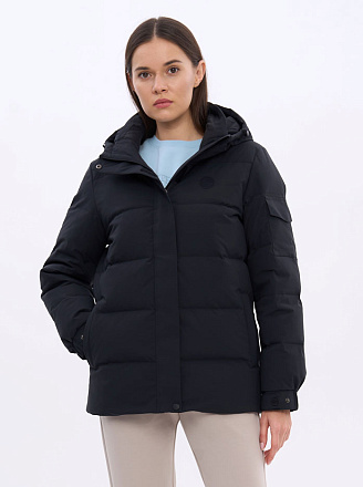 Пуховик STROBBS T3396-3 W Black в Иркутске - купить в интернет магазине Икс Мастер