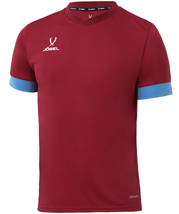 Футболка игровая Jogel DIVISION PerFormDRY Union Jersey, гранат/гол/бел - купить в интернет магазине Икс Мастер 