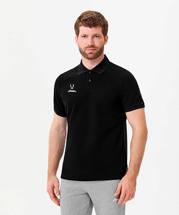 Поло Jogel ESSENTIAL CVC Polo, черный в Иркутске - купить в интернет магазине Икс Мастер