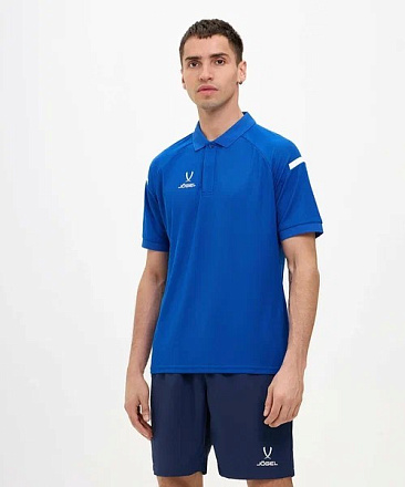 Поло Jogel CAMP 2 Poly Polo, синий в Иркутске - купить в интернет магазине Икс Мастер