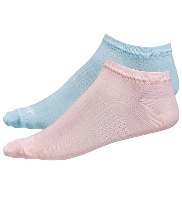 Носки низкие STARFIT SW-205, персиковый/светло-бирюзовый (2 пары)  в Иркутске - купить в интернет магазине Икс Мастер