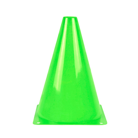 Конус разметочный 18 см, пластик, зеленый - купить в интернет магазине Икс Мастер 