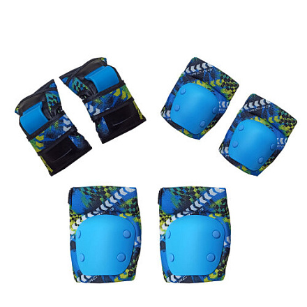 Защита роликовая Альфа Каприз 114 Blue в Иркутске - купить в интернет магазине Икс Мастер