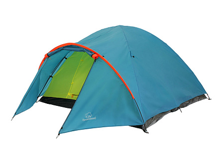 Палатка Greenwood кемпинговая Target 4 (330х240х130) син/оранж в Иркутске - купить в интернет магазине Икс Мастер