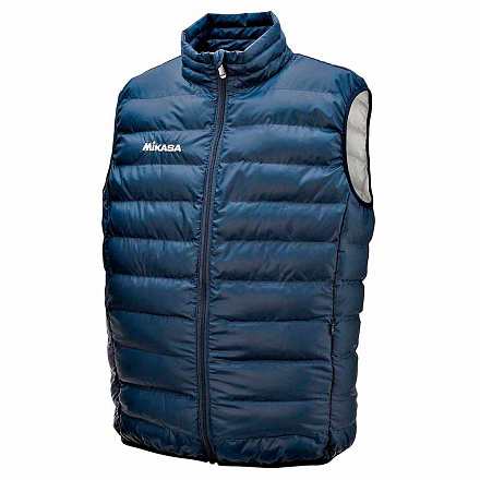 Жилет утепленный MIKASA MT191-036, темно-синий в Иркутске - купить в интернет магазине Икс Мастер