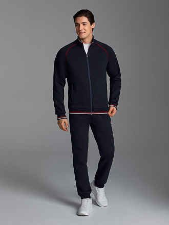 Костюм Red-N-Rocks 1270/1 спортивный мужской Navy Blue* в Иркутске - купить в интернет магазине Икс Мастер