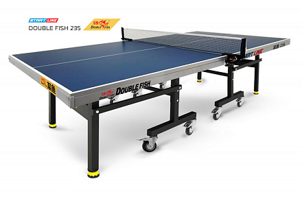Стол теннисный DOUBLE FISH 235 синий - купить в интернет магазине Икс Мастер 