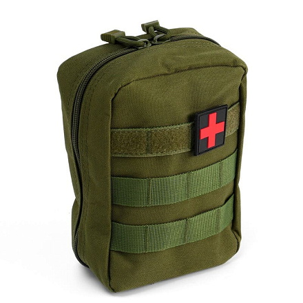 Подсумок медицинский 20х13 см, тактический, олива в Иркутске - купить в интернет магазине Икс Мастер