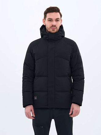 Пуховик STROBBS E2420-3 Men Black в Иркутске - купить в интернет магазине Икс Мастер