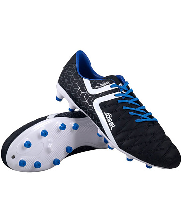 Бутсы Jogel MONDO JSH1002 шипованные, Black/Blue в Иркутске - купить в интернет магазине Икс Мастер
