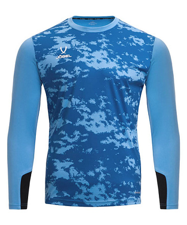 Футболка вратаря длин. рукав Jogel PerFormDRY SPLASH GK Jersey, голубой - купить в интернет магазине Икс Мастер 