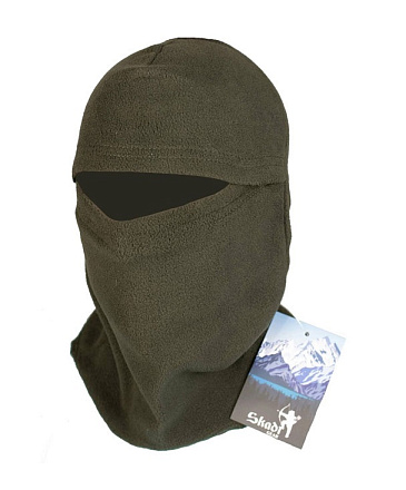 Балаклава Skadi, ткань Polar Fleece, цв. хаки в Иркутске - купить в интернет магазине Икс Мастер