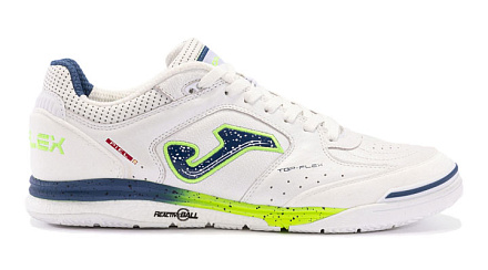 Бутсы JOMA TOP FLEX REBOUND футзальные, белый в Иркутске - купить в интернет магазине Икс Мастер