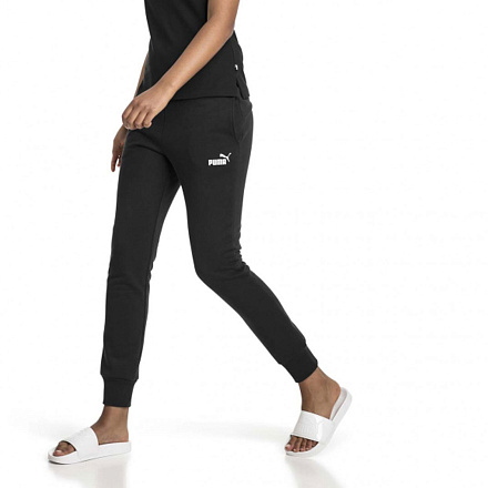 Брюки Puma ESS Sweat Pants FL cl Cotton W Black в Иркутске - купить в интернет магазине Икс Мастер