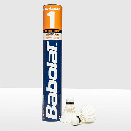 Воланы для бадминтона BABOLAT 1 перо/пробка уп. 12шт в Иркутске - купить в интернет магазине Икс Мастер