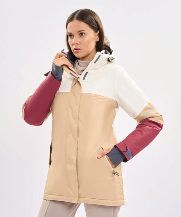 Куртка утепленная NORDSKI Casual Cream/Beige W в Иркутске - купить в интернет магазине Икс Мастер