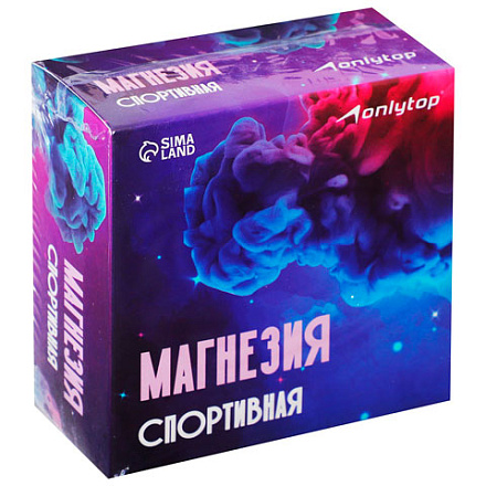 Спортивная магнезия в брикете ONLYTOP Спортивная 5247725 в Иркутске - купить в интернет магазине Икс Мастер