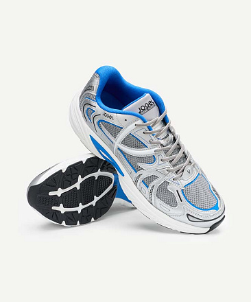 Кроссовки Jogel Urban Runner, silver/blue в Иркутске - купить в интернет магазине Икс Мастер