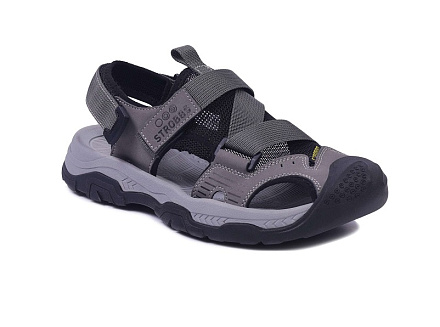 Сандалии STROBBS С3714 Men, GREY в Иркутске - купить в интернет магазине Икс Мастер