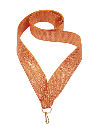 Лента для медалей Бронза 22 мм в Иркутске - купить в интернет магазине Икс Мастер