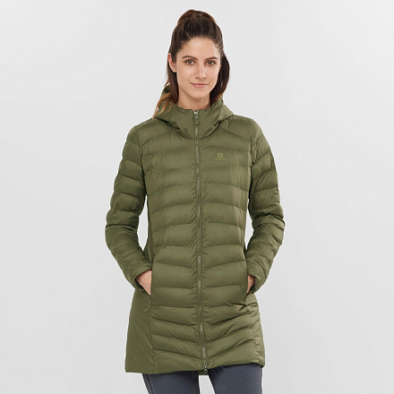 Куртка SALOMON SIGHT STORM HOODIE W Olive Night в Иркутске - купить в интернет магазине Икс Мастер