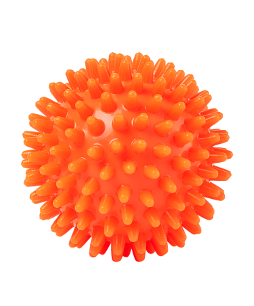 Мяч массажный BASEFIT GB-601 6 см, оранжевый в Иркутске - купить в интернет магазине Икс Мастер