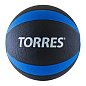 Медбол TORRES 3кг, резина, черно-син-бел в Иркутске - купить в интернет магазине Икс Мастер