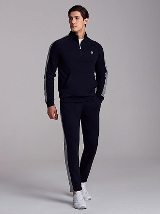 Костюм Red-N-Rock's 12M-RR-1414 спортивный мужской NAVY* в Иркутске - купить в интернет магазине Икс Мастер