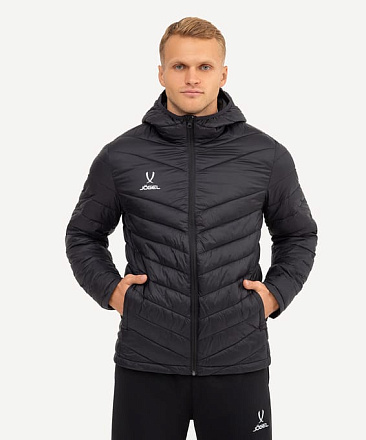 Куртка утеплённая Jogel Light Padded Jacket, чёрный в Иркутске - купить в интернет магазине Икс Мастер