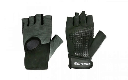Перчатки для фитнеса Espado ESD002 серый в Иркутске - купить в интернет магазине Икс Мастер