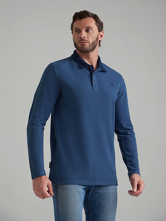 Поло Red-N-Rock's 65M-RR-1358 мужское Indigo в Иркутске - купить в интернет магазине Икс Мастер