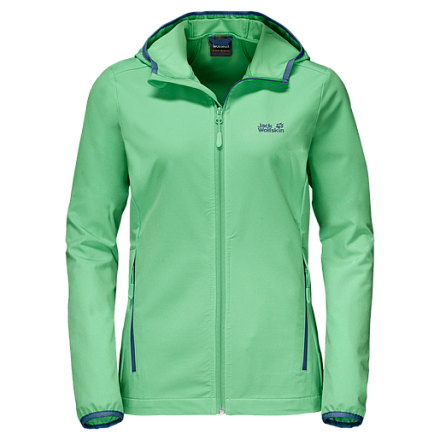 Куртка Jack Wolfskin TURBULENCE JACKET WOMEN Green в Иркутске - купить в интернет магазине Икс Мастер