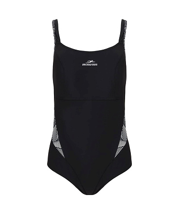 Купальник для плавания 25DEGREES Line Black в Иркутске - купить в интернет магазине Икс Мастер