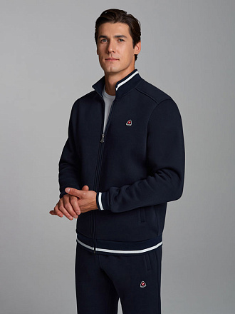 Толстовка Red-N-Rocks 1332/1 мужская Navy Blue* в Иркутске - купить в интернет магазине Икс Мастер