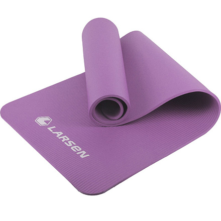 Коврик для фитнеса и йоги Larsen NBR ECE 069 183x61x1,0 см, фиолетовый в Иркутске - купить в интернет магазине Икс Мастер