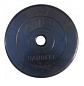 Диск обрезиненный MB-AtletB (черный) d51 мм, 15 кг в Иркутске - купить в интернет магазине Икс Мастер