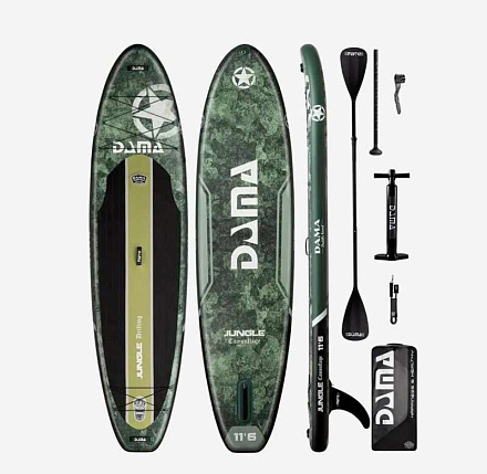 Сапборд DAMA CAMOUFLAGE 350*84*15 см в Иркутске - купить в интернет магазине Икс Мастер