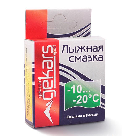 Смазка скольжения GEKARS (парафин) (-6 -12) в Иркутске - купить в интернет магазине Икс Мастер