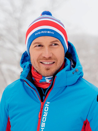 Шапка NORDSKI Bright Blue Rus в Иркутске - купить в интернет магазине Икс Мастер