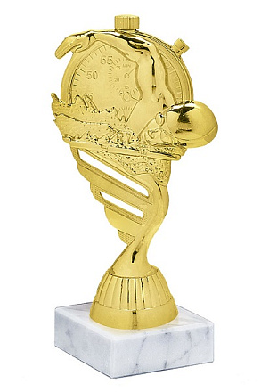 Фигура Плавание 410-150G, зол. 15см. с постам в Иркутске - купить в интернет магазине Икс Мастер